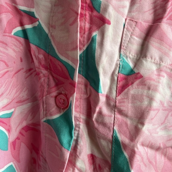 Cabana by Crown & Ivy Tropical Floral button Shirt - Picture 3 of 4